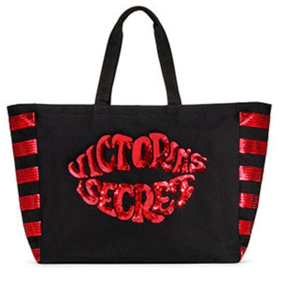 ❤Victoria's Secret Sequin Tote❤ - Picture 1 of 6